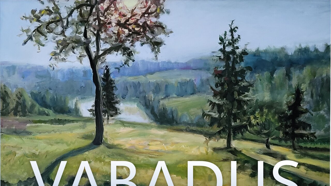 Kaisi Viogradovi maalinäituse VABADUS reklaamplakat
